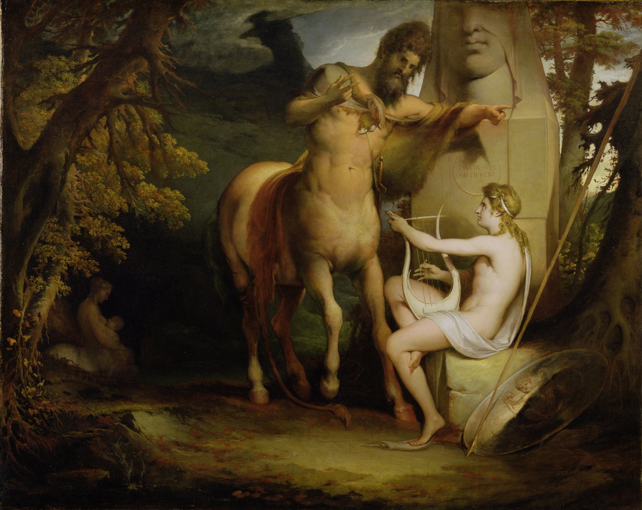 تعليم أخيل ، ج .1772 بواسطة جيمس باري