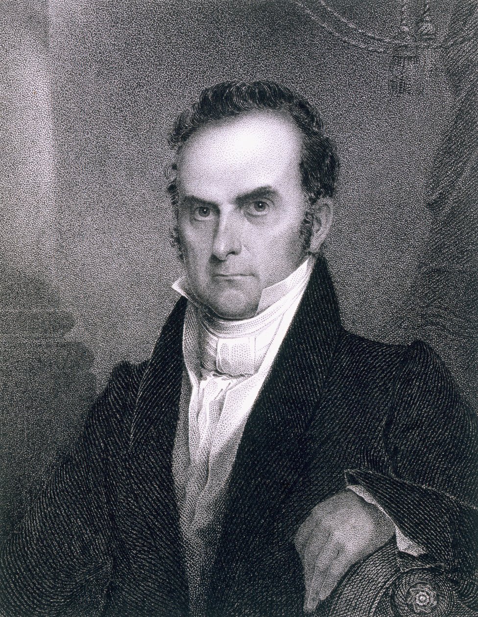 دانيال ويبستر (1782-1852) بواسطة جيمس بارتون لونجكر