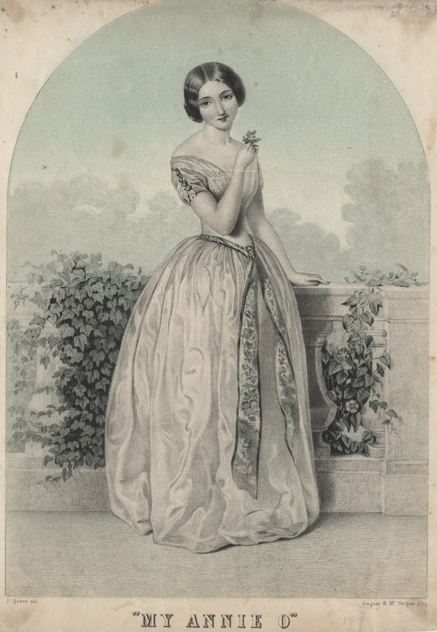 My Annie O ، litho من Wagner و McGuigan ، 1850 بواسطة جيمس فولر كوين