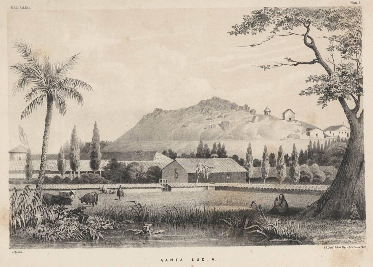 سانت لوسيا ، 1855 بواسطة جيمس فولر كوين