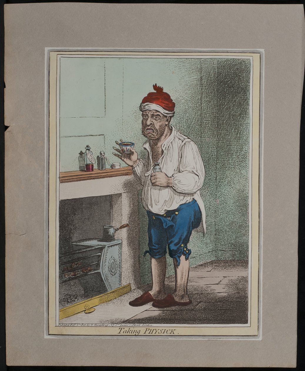 أخذ Physick ، 1800 بواسطة جيمس جيلراي
