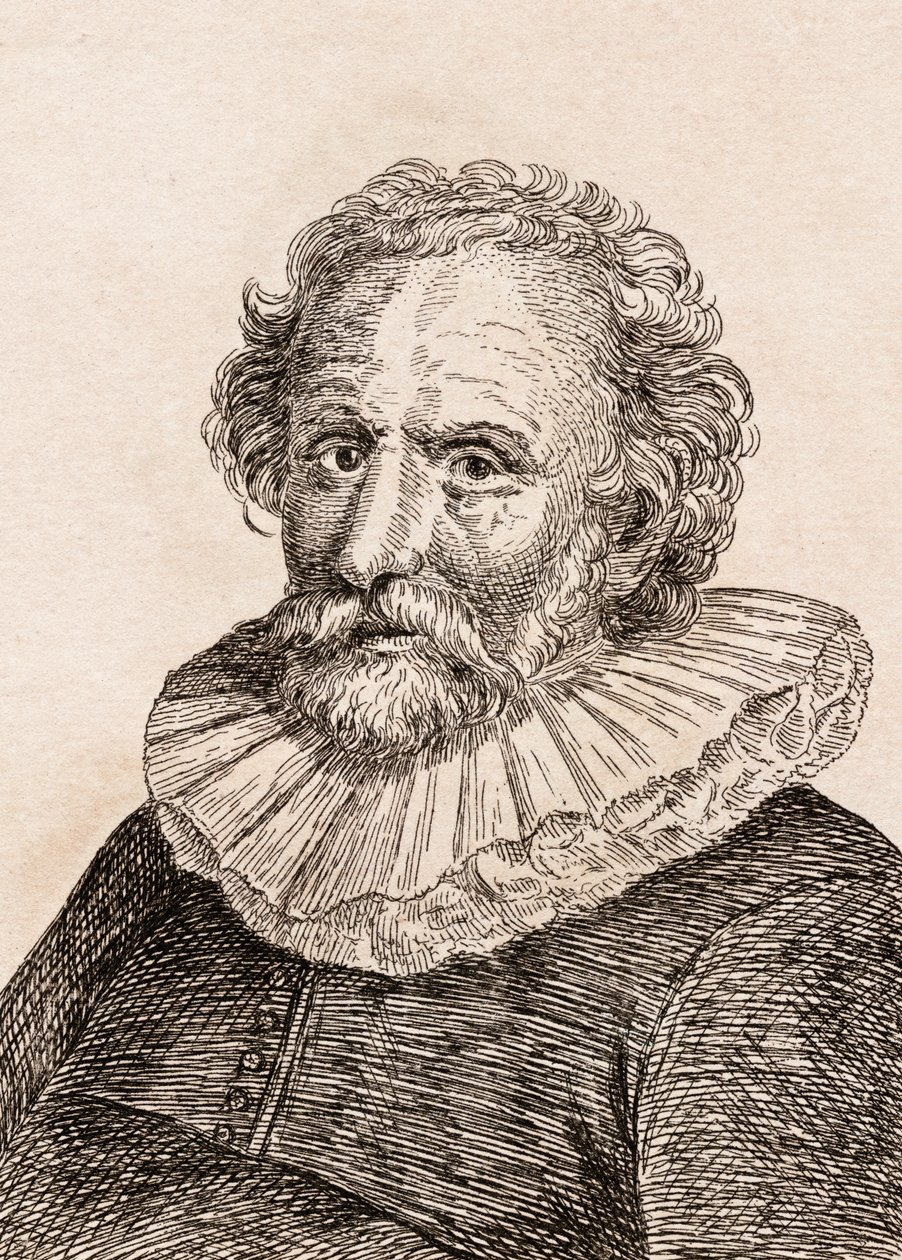 أبراهام بلوميرت ، رسم توضيحي من "75 صورة لرسامين مشهورين من أصول أصلية" ، نُشر عام 1817 ، لندن بواسطة جيمس جيرتين