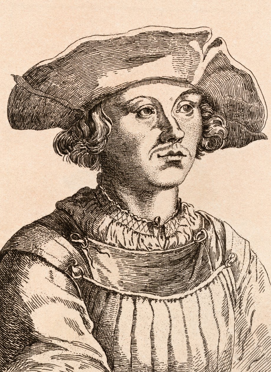 برنارد فان أورلي ، رسم توضيحي من "75 صورة لرسامين مشهورين من أصول أصلية" ، نُشر عام 1817 ، لندن بواسطة جيمس جيرتين