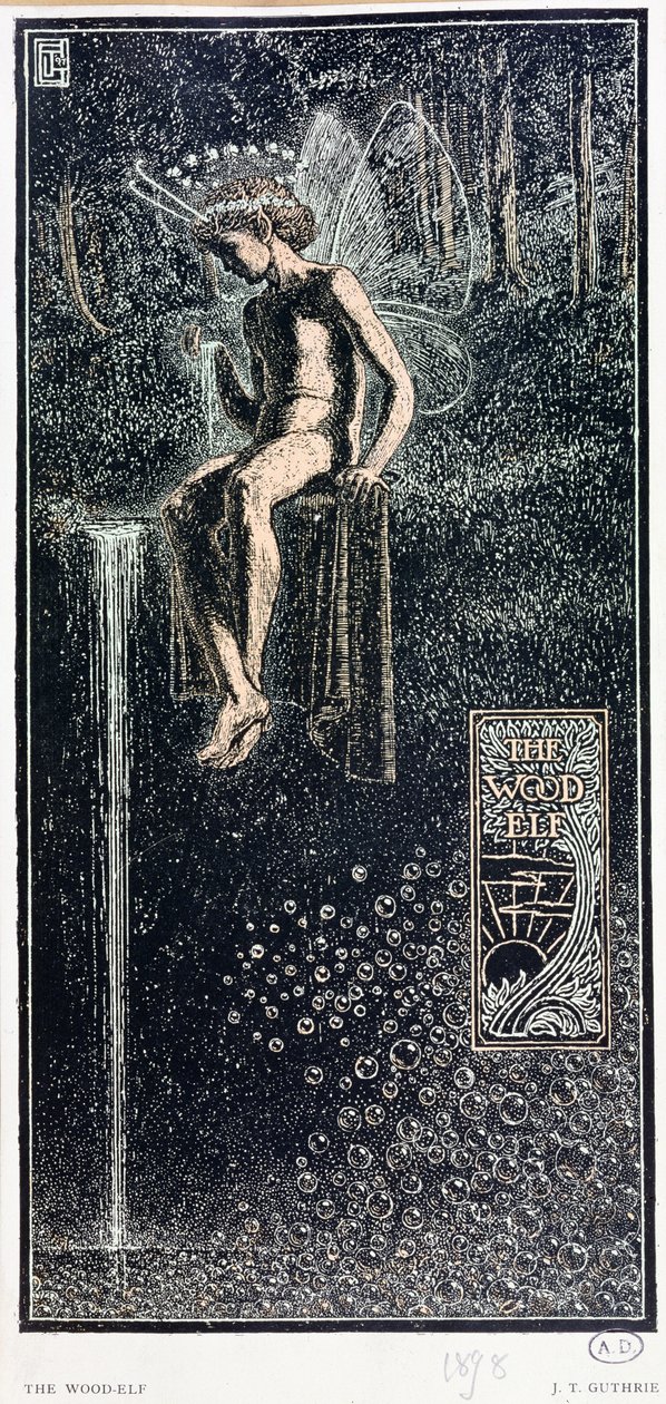 The Wood Elf ، 1898 بواسطة جيمس جوثري