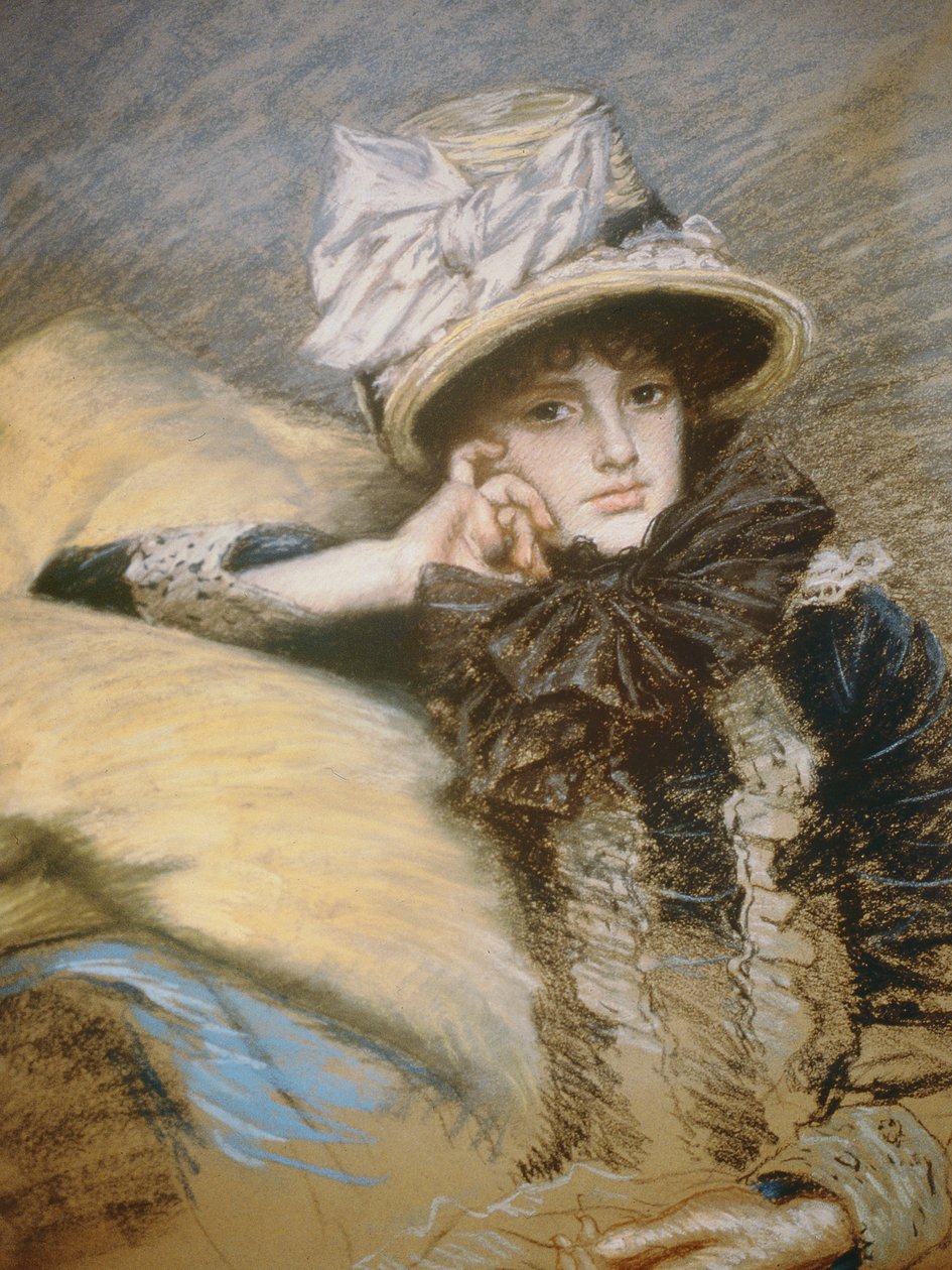 Berthe ، 1882-3 (باستيل على ورق) بواسطة جيمس جاك جوزيف تيسو