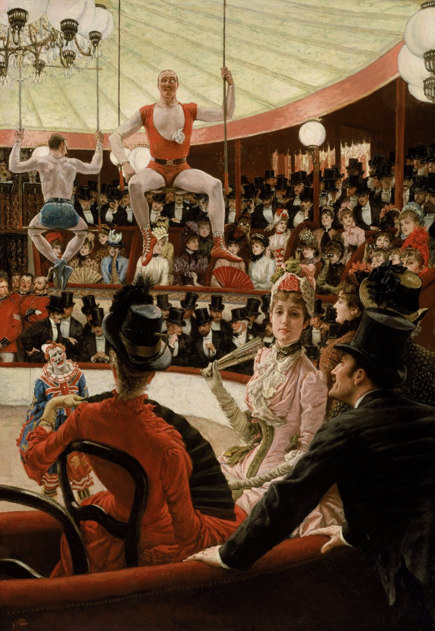 Women of Paris- The Circus Lover بواسطة جيمس جاك جوزيف تيسو