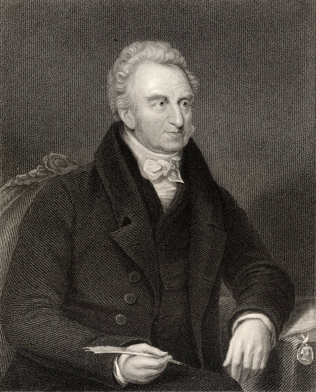 وليام روسكو ، محفور من قبل صموئيل فريمان (1773-1857) ، من "معرض الصور الوطنية ، المجلد الرابع" ، تم نشره عام 1835 بواسطة جيمس لونسديل