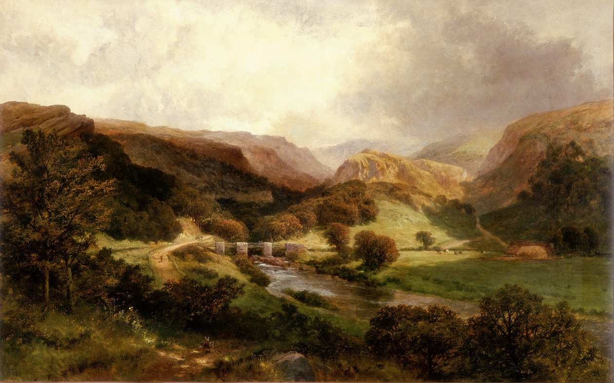Pont-y-Pant و Lledr Valley ، شمال ويلز بواسطة جيمس بيل