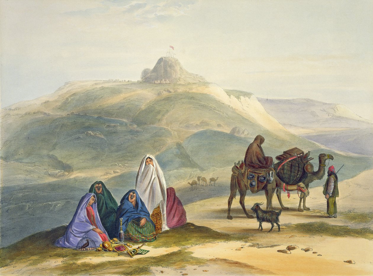 Kelaut-i-Chiljie ، اللوحة 8 من "Scenery، Inhabantants and Costumes of Afghanistan" ، نقشها R. Carrick (c.1829-1904) ، 1848 بواسطة جيمس راتراي