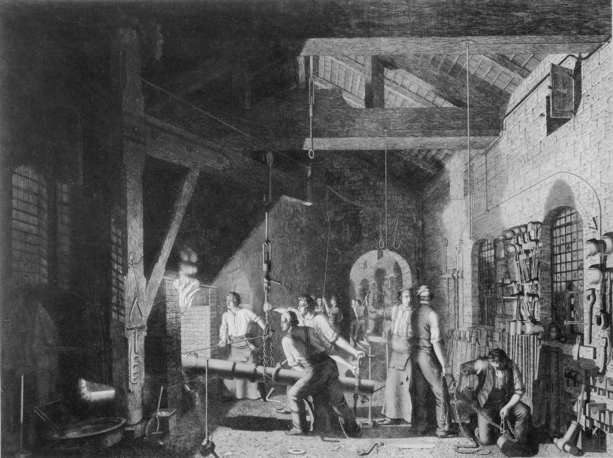 فورج ، 1859 بواسطة جيمس شارلز