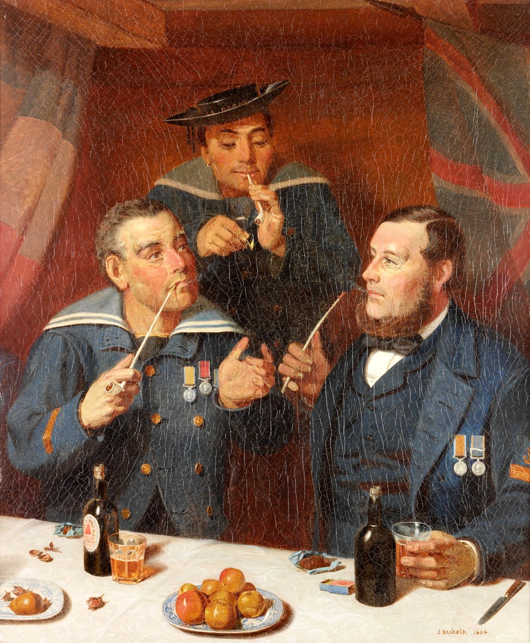 أنبوب السلام ، 1864 بواسطة جيمس ستوكيلد