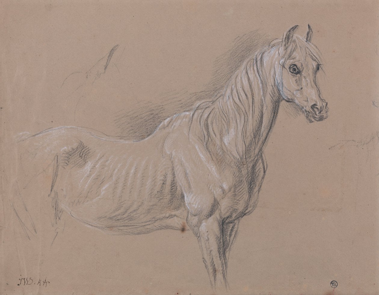 A Mare - ربما دراسة لـ LAmour de Cheval ، بتاريخ 1827 ، في معرض Tate بواسطة جيمس وارد