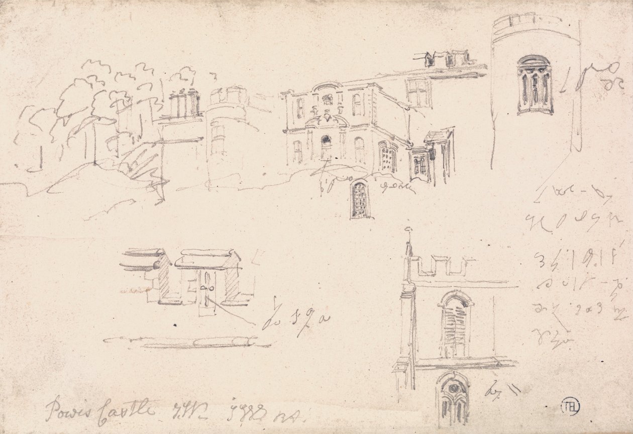 قلعة Powis بواسطة جيمس وارد