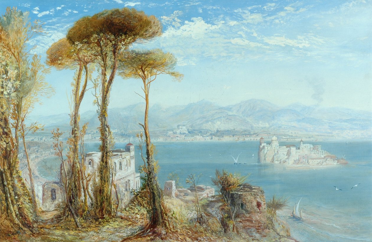 خليج نابولي 1876 بواسطة جيمس ويب