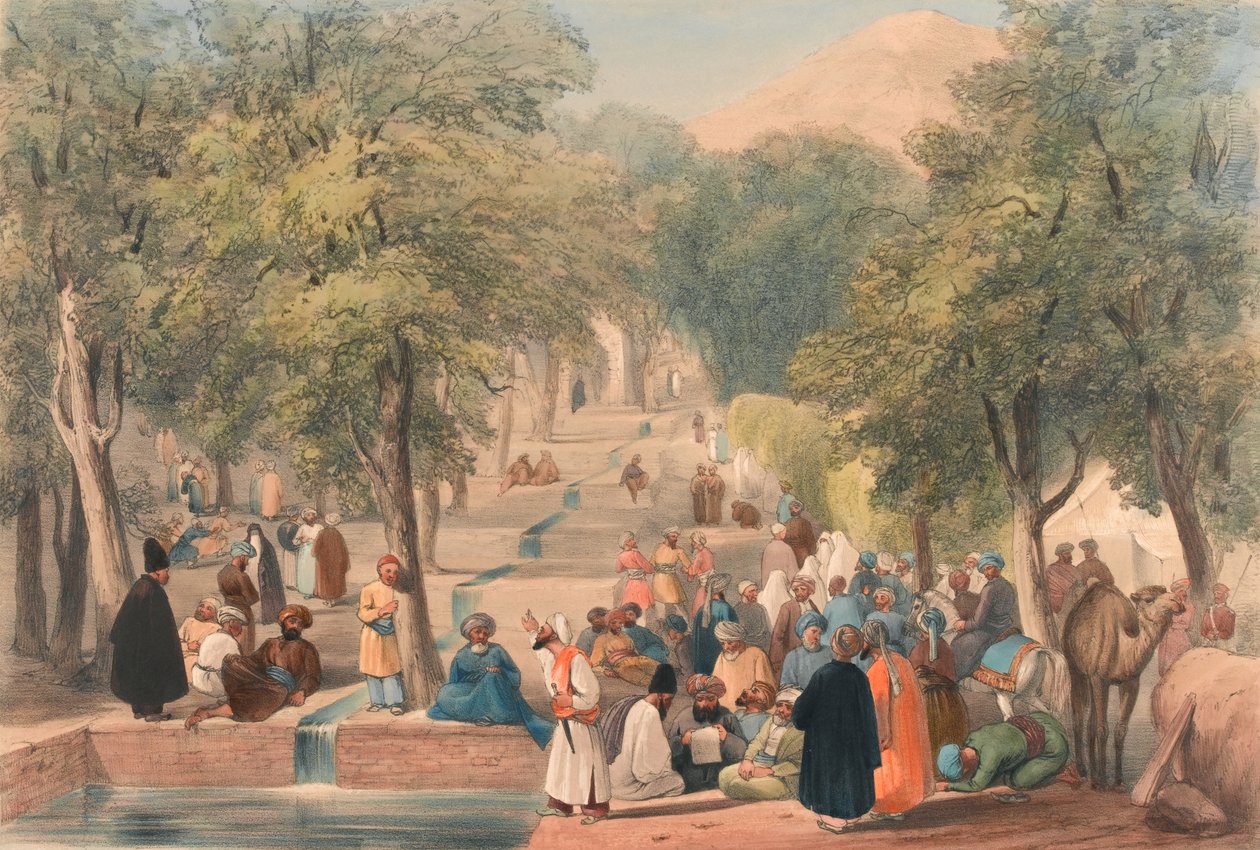 "The Avenue at Baber’s [هكذا] قبر" بواسطة جيمس (بعد) أتكينسون