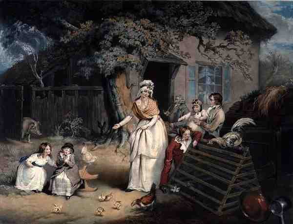 تراجع المواطن ، محفور وحانة. بقلم ويليام وارد (1766-1826) بواسطة جيمس (بعد) وارد