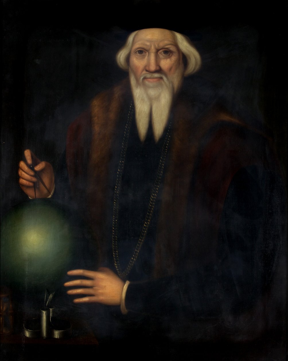 صورة لسيباستيان كابوت (1475-1557) (زيت على قماش) بواسطة جيمس (Attr. To) Herring