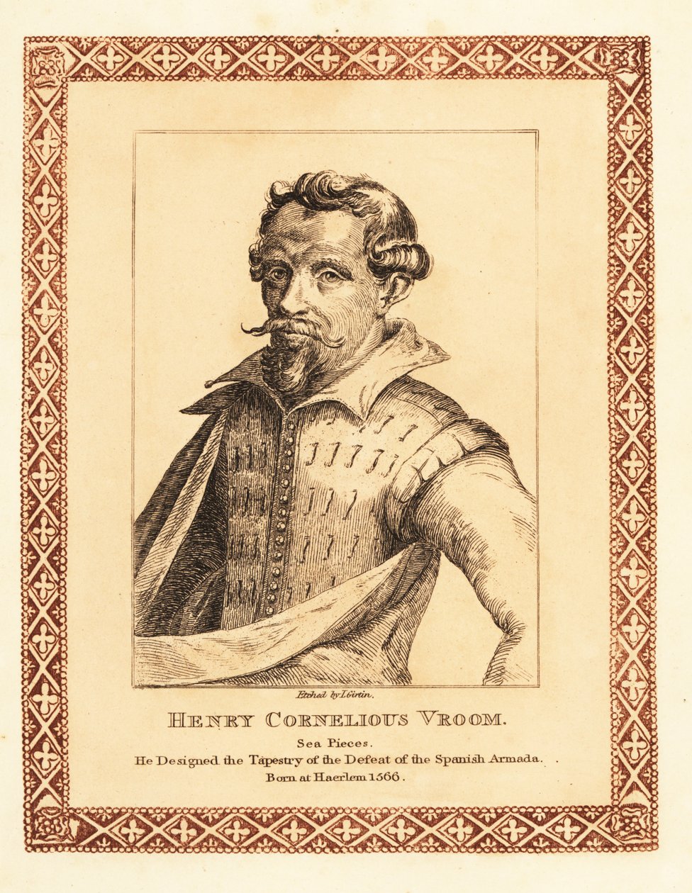 هندريك كورنيليش فروم ، رسام بحري هولندي للعصر الذهبي ، 1817 (حفر) بواسطة جيمس (1780 بعد 1820) جيرتن