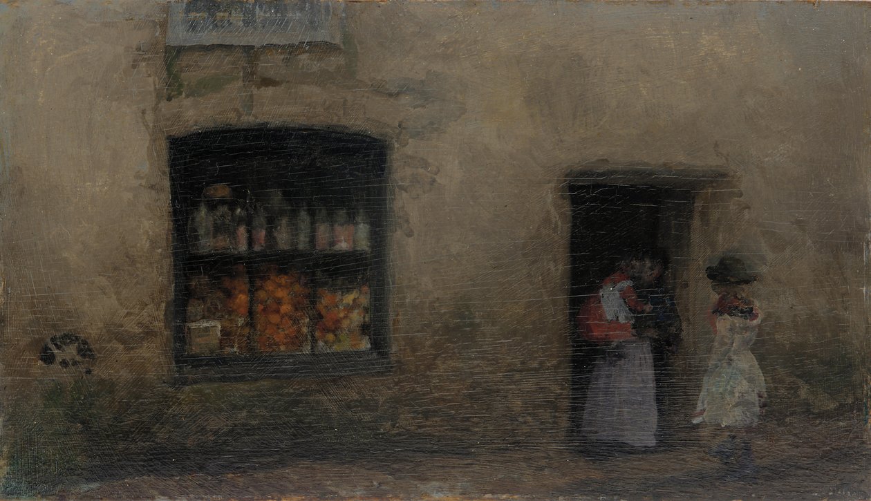 ملاحظة برتقالية: Sweet Shop ، 1883 أو 1884. بواسطة جيمس أبوت ماكنيل ويسلر