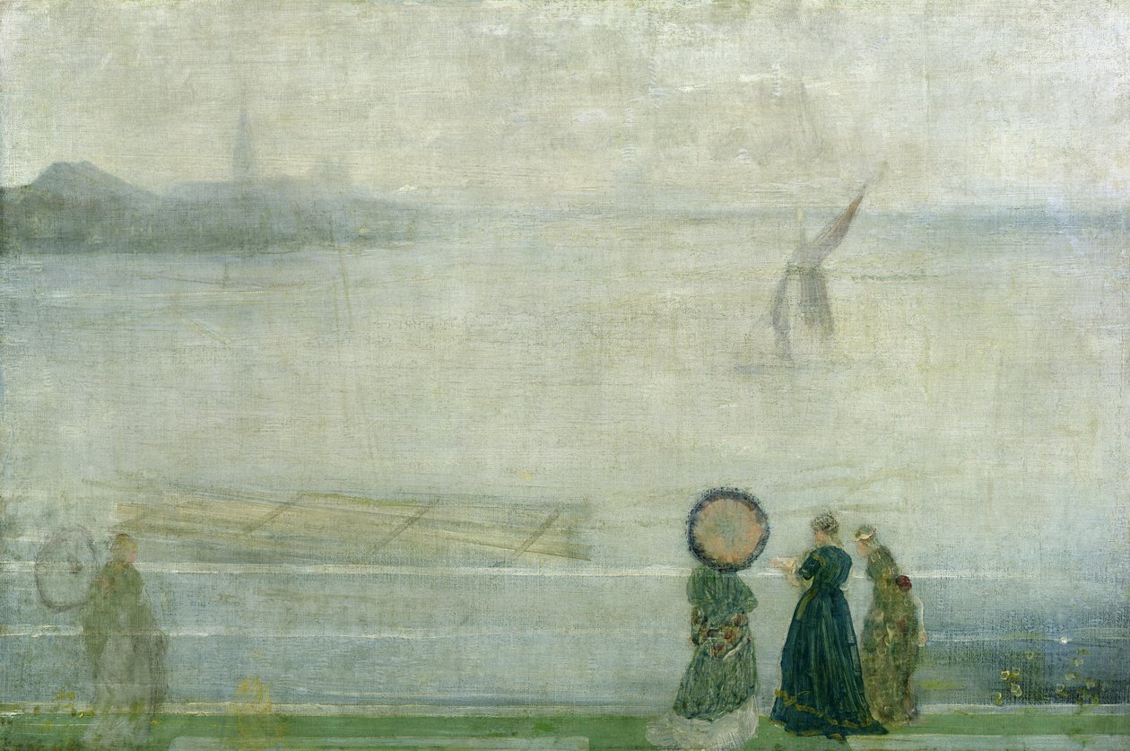 باترسي ريتش من ليندسي هاوسز ، c.1864-71 بواسطة جيمس أبوت ماكنيل ويسلر