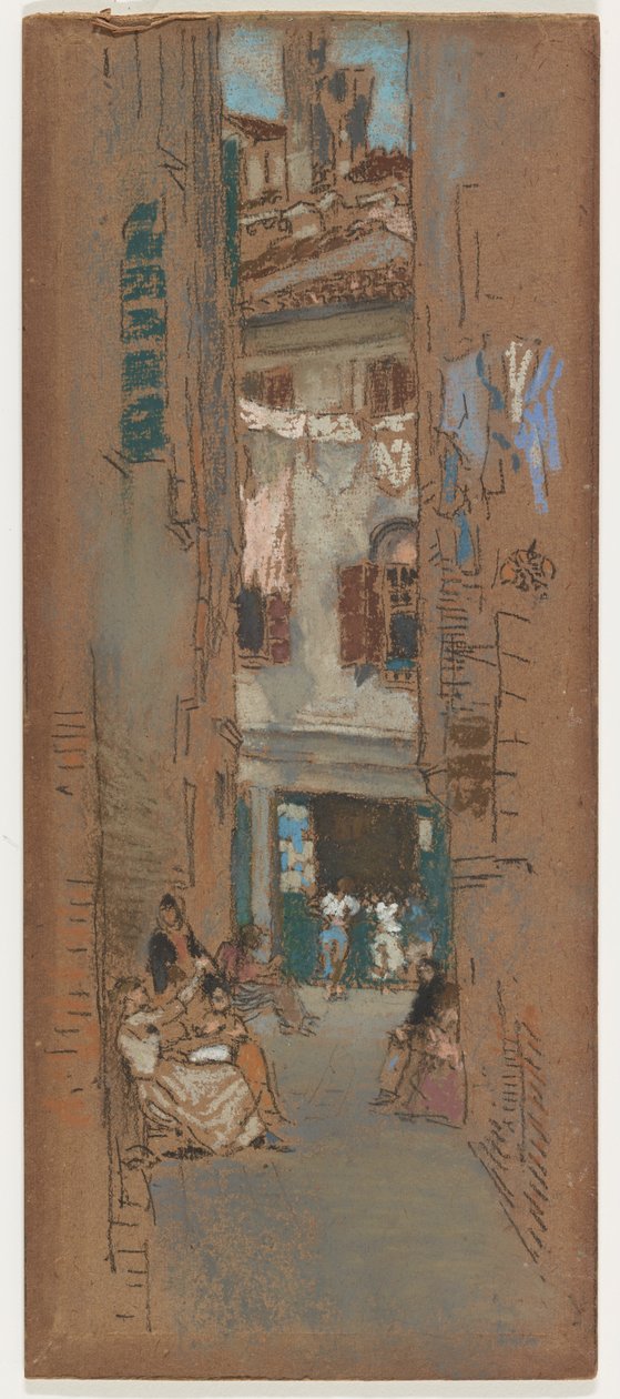 سترينجرز الخرزة ، 1880. بواسطة جيمس أبوت ماكنيل ويسلر