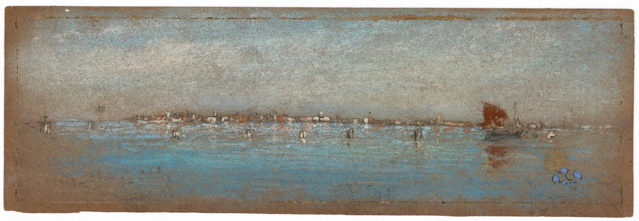 الأزرق والفضي - الجزر ، البندقية ، 1879-1880. بواسطة جيمس أبوت ماكنيل ويسلر