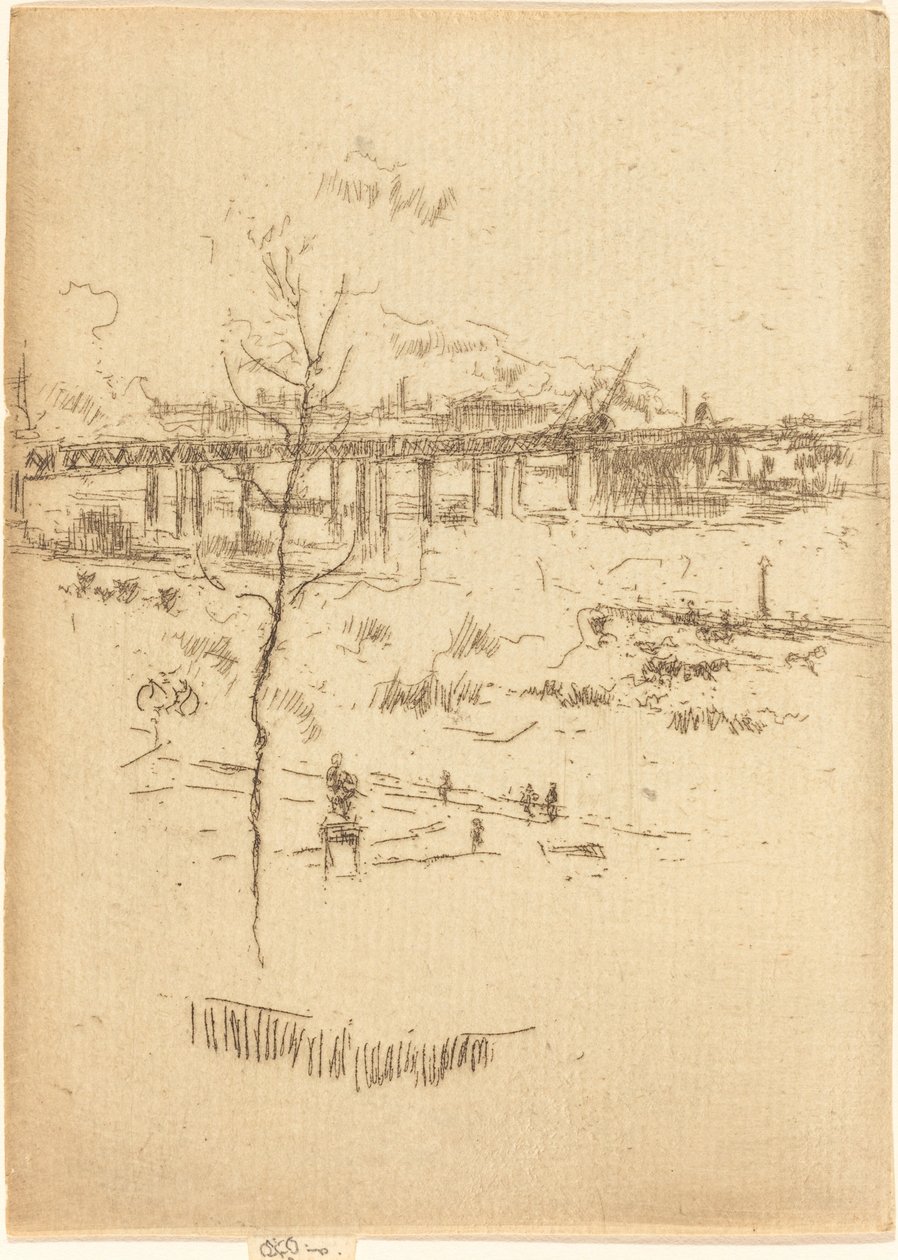 تشارينغ كروس للسكك الحديدية ، ج. 1887. بواسطة جيمس أبوت ماكنيل ويسلر