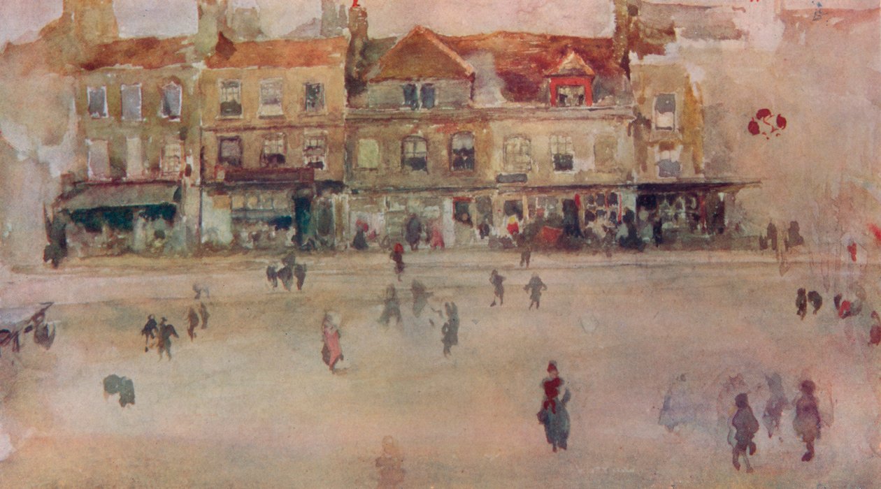 محلات تشيلسي ، c1855 ، 1904 بواسطة جيمس أبوت ماكنيل ويسلر