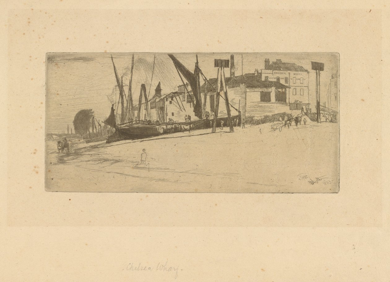 تشيلسي وارف 1863. بواسطة جيمس أبوت ماكنيل ويسلر