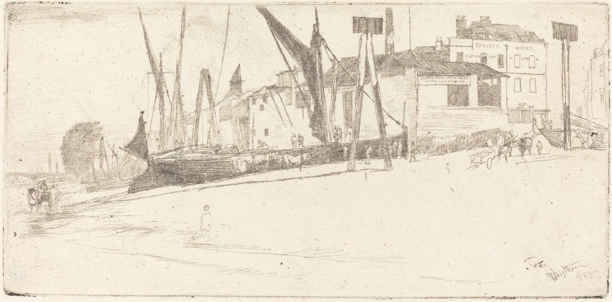 تشيلسي وارف 1863. بواسطة جيمس أبوت ماكنيل ويسلر