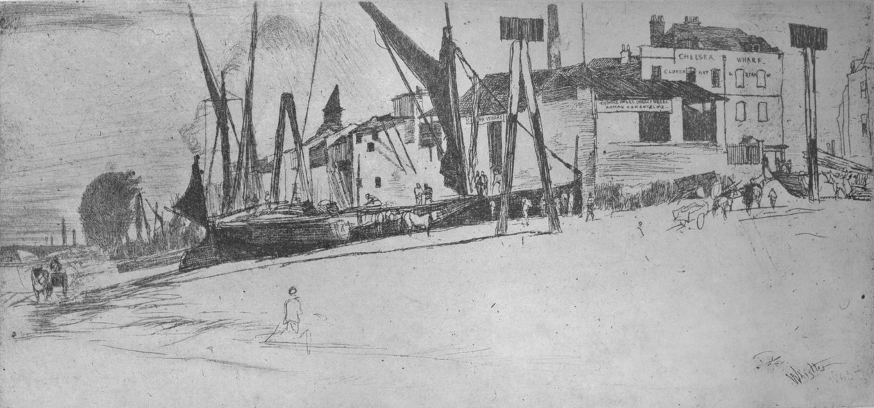 تشيلسي وارف ، 1863 ، 1904 بواسطة جيمس أبوت ماكنيل ويسلر