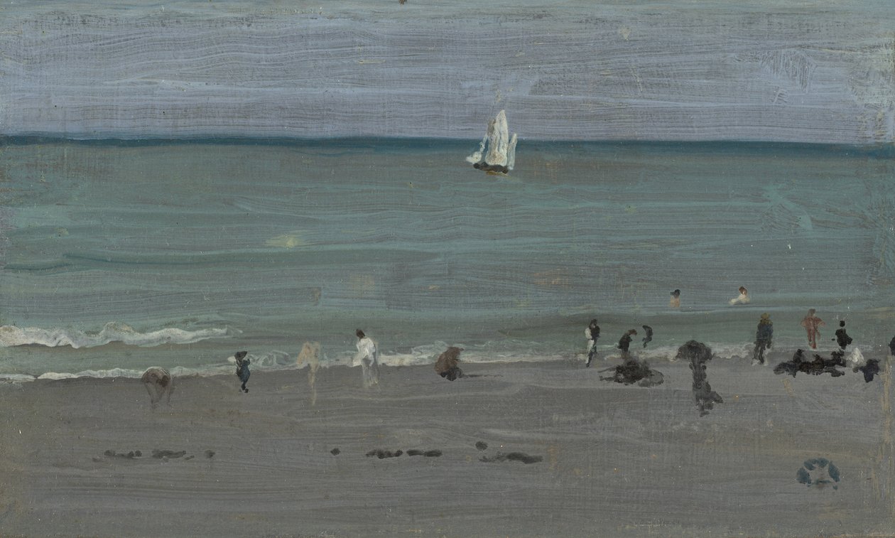 مشهد الساحل ، Bathers ، 1884-85 بواسطة جيمس أبوت ماكنيل ويسلر