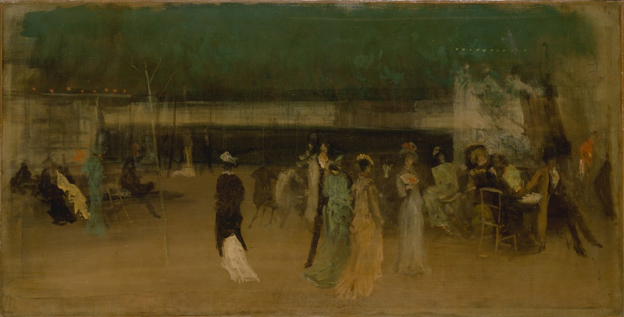 حدائق كريمورن ، رقم 2 ، 1870-80 بواسطة جيمس أبوت ماكنيل ويسلر