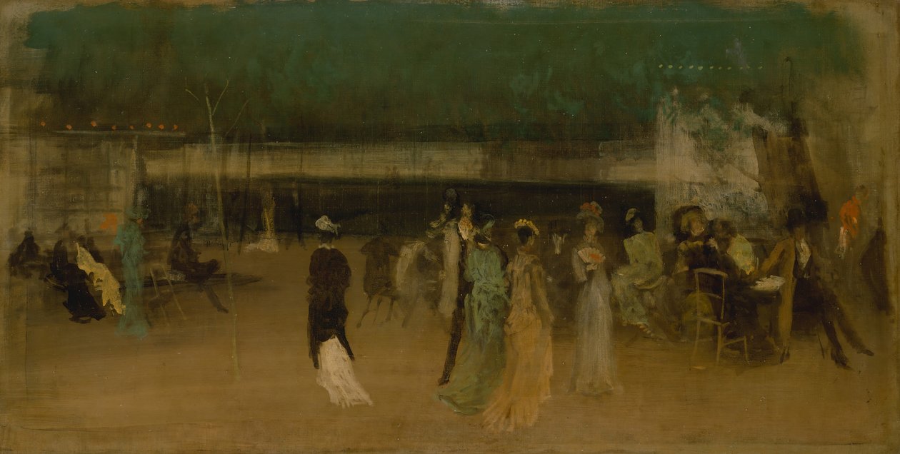 حدائق كريمورن ، رقم 2 ، كاليفورنيا. 1870-80. بواسطة جيمس أبوت ماكنيل ويسلر