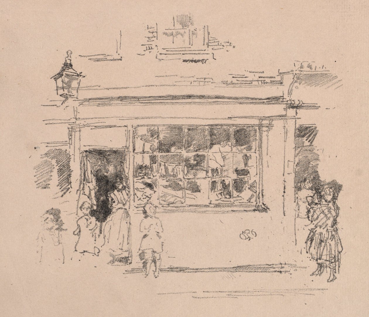 دروري لين راجز ، 1888. بواسطة جيمس أبوت ماكنيل ويسلر