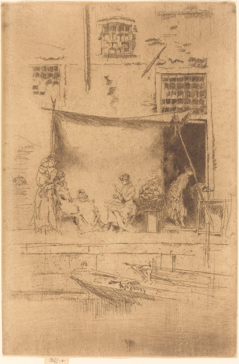 فروت ستال ، 1880. بواسطة جيمس أبوت ماكنيل ويسلر