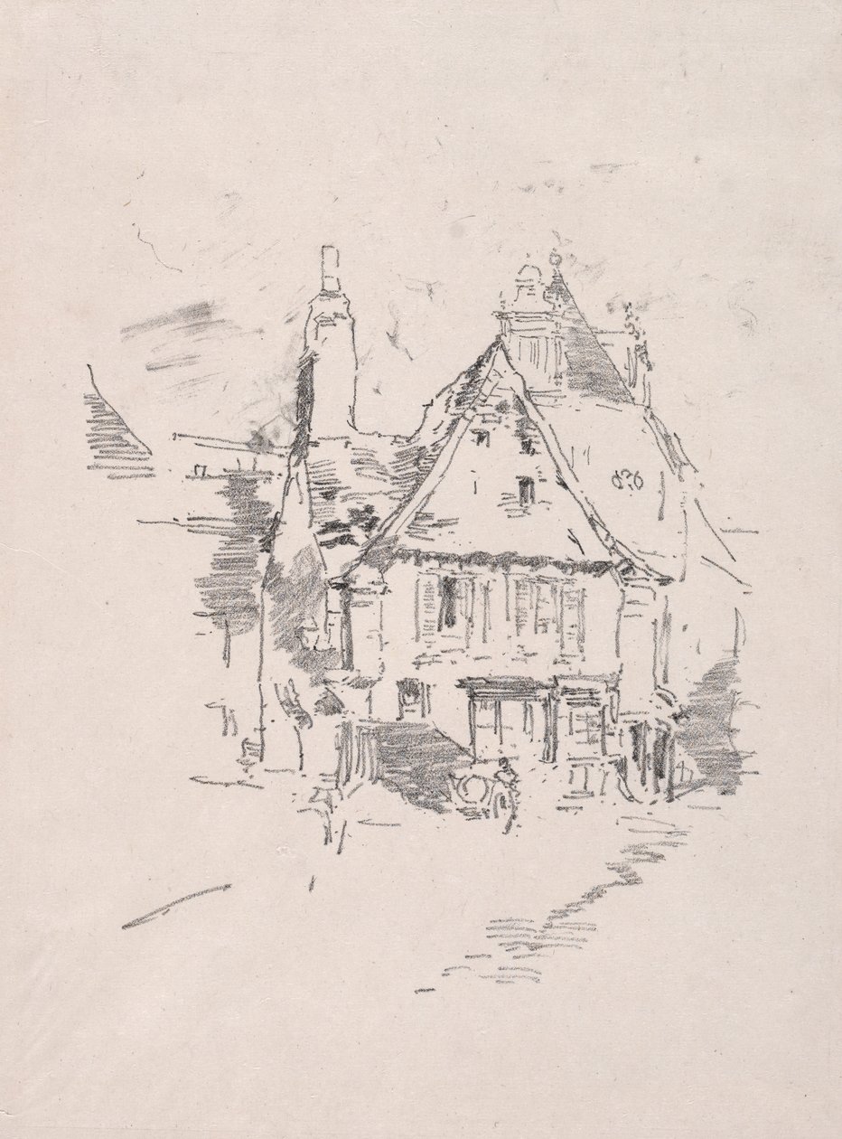 أسقف ذات جملون ، Vitré ، 1893. بواسطة جيمس أبوت ماكنيل ويسلر