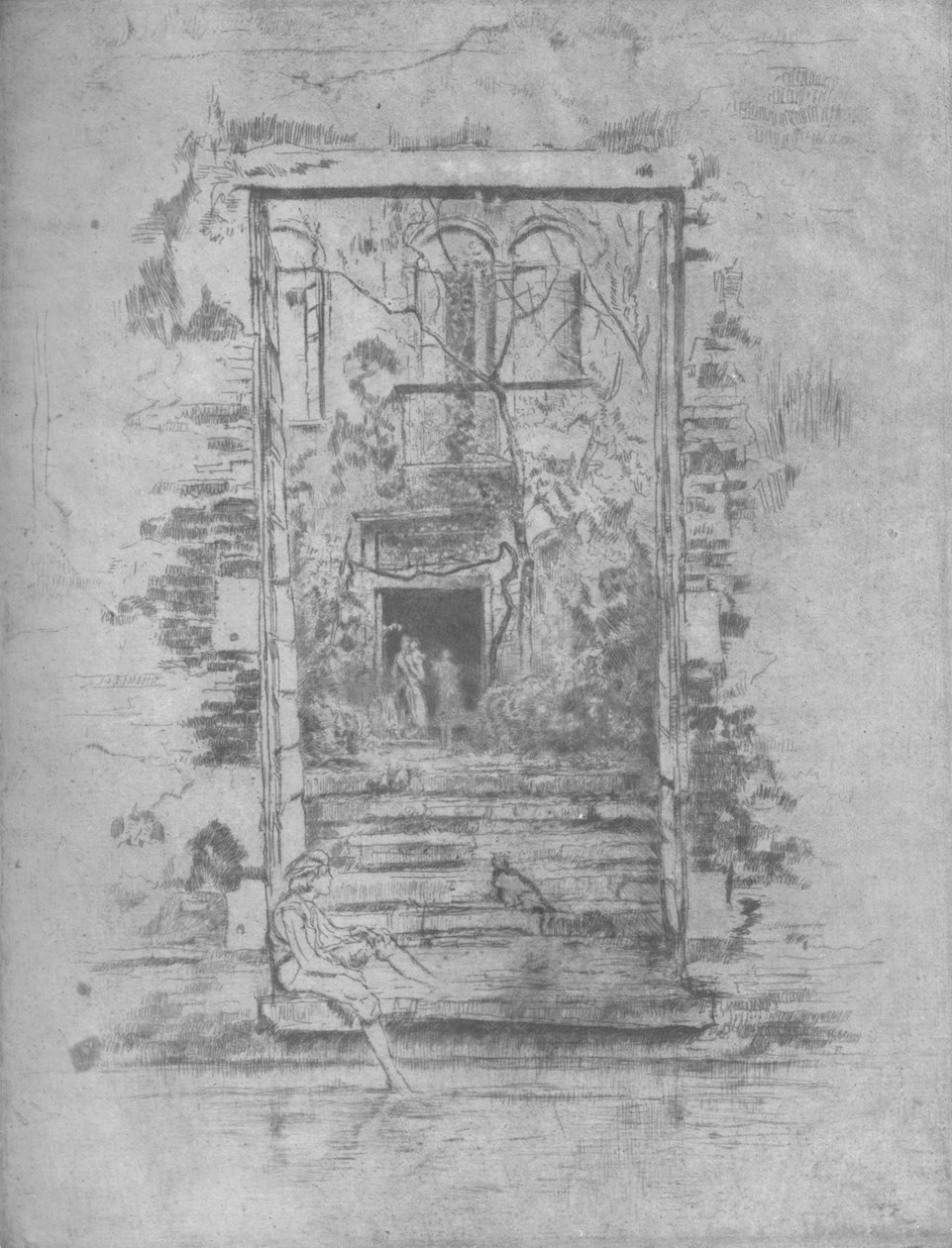 حديقة ، 1880 ، 1904 بواسطة جيمس أبوت ماكنيل ويسلر