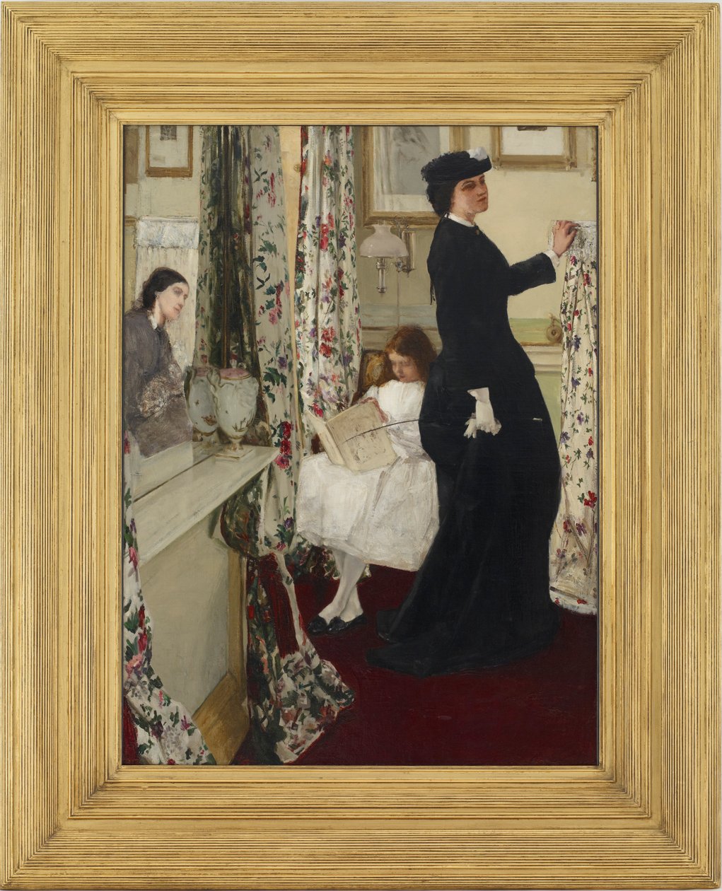 Harmony in Green and Rose: The Music Room ، 1860-1861. بواسطة جيمس أبوت ماكنيل ويسلر