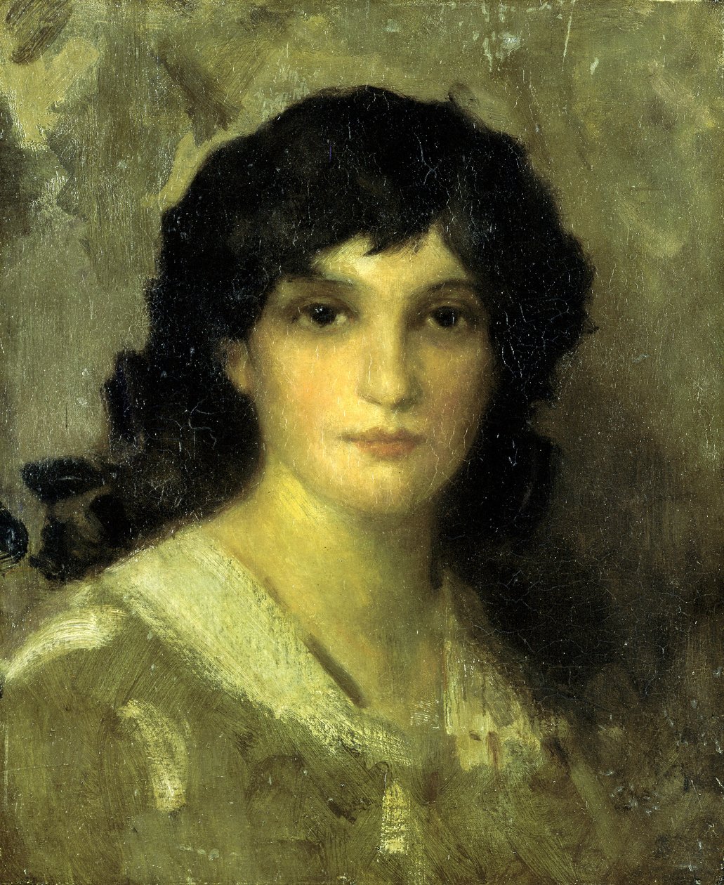 رأس امرأة شابة ، كاليفورنيا. 1890. بواسطة جيمس أبوت ماكنيل ويسلر