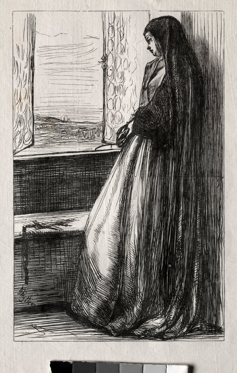 رسم توضيحي للكونت بروكهاردت مرة واحدة في الأسبوع ، 1862. بواسطة جيمس أبوت ماكنيل ويسلر