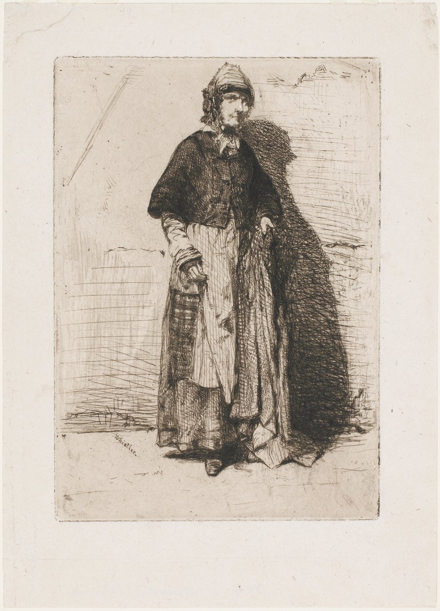 الأم جيرارد ، 1858. بواسطة جيمس أبوت ماكنيل ويسلر
