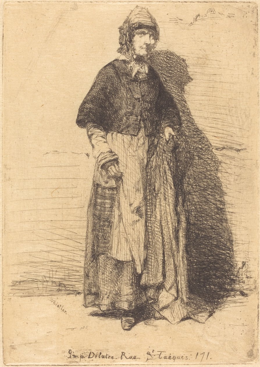 الأم جيرارد ، 1858. بواسطة جيمس أبوت ماكنيل ويسلر