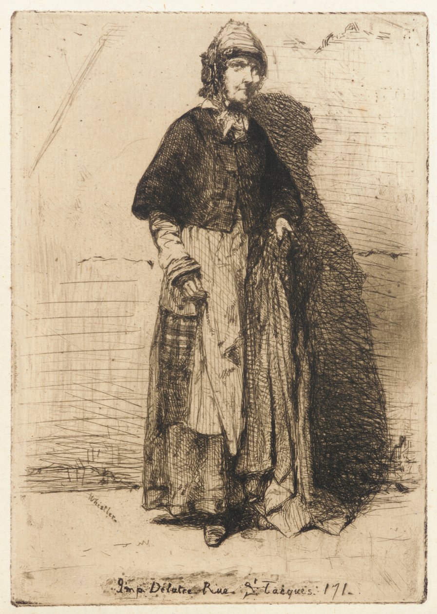 الأم جيرارد ، 1858. بواسطة جيمس أبوت ماكنيل ويسلر
