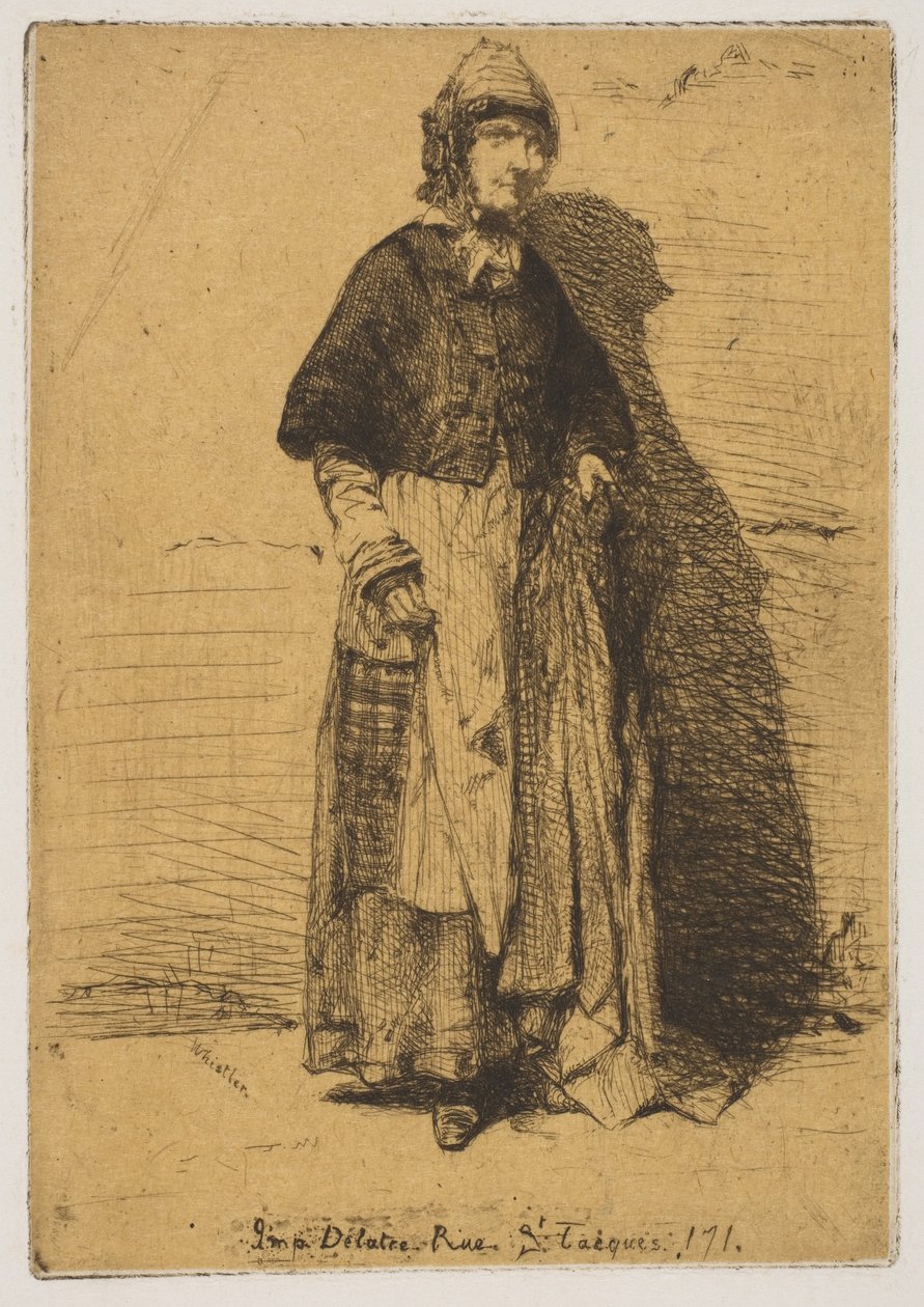 الأم جيرار ، 1858. بواسطة جيمس أبوت ماكنيل ويسلر