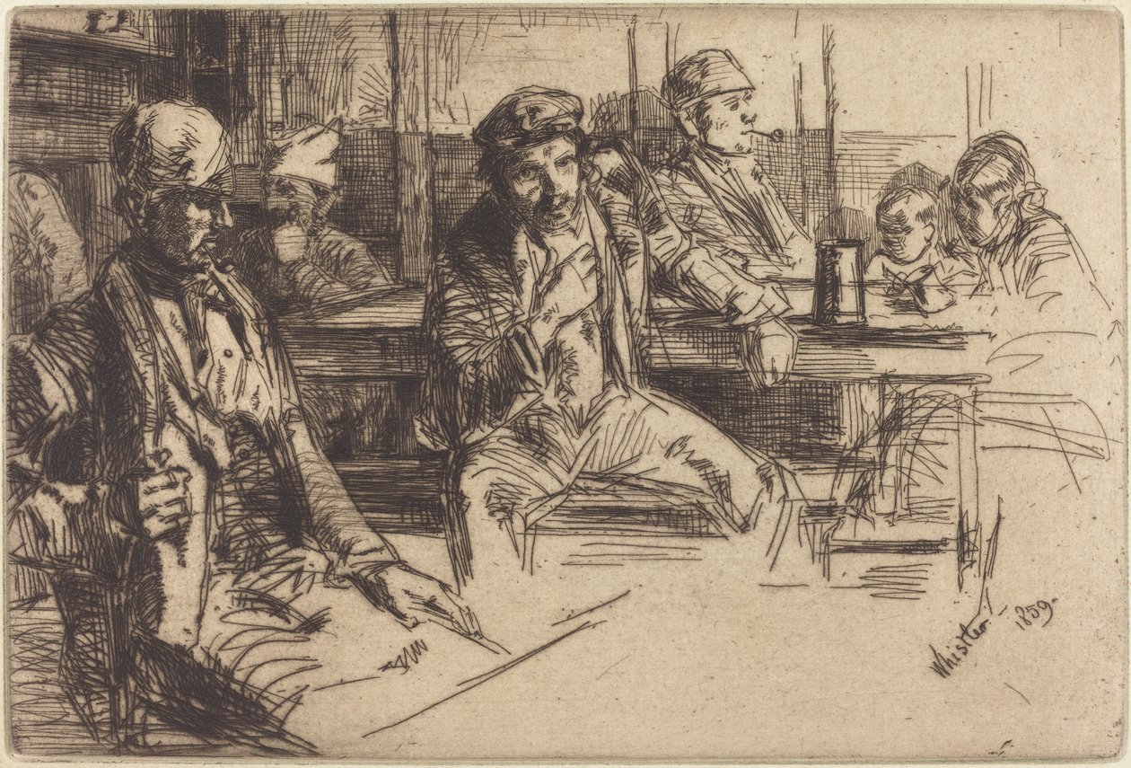Longshoremen ، 1859. بواسطة جيمس أبوت ماكنيل ويسلر