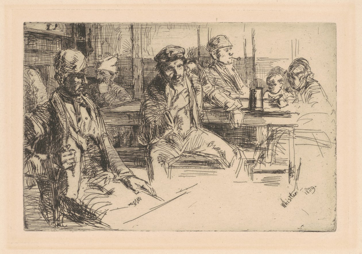 Longshoremen ، 1859. بواسطة جيمس أبوت ماكنيل ويسلر