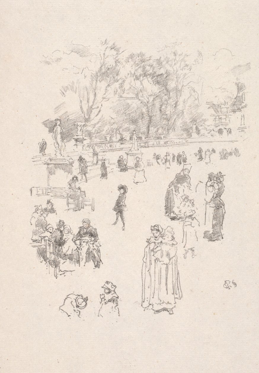 الممرضات ، 1894. بواسطة جيمس أبوت ماكنيل ويسلر