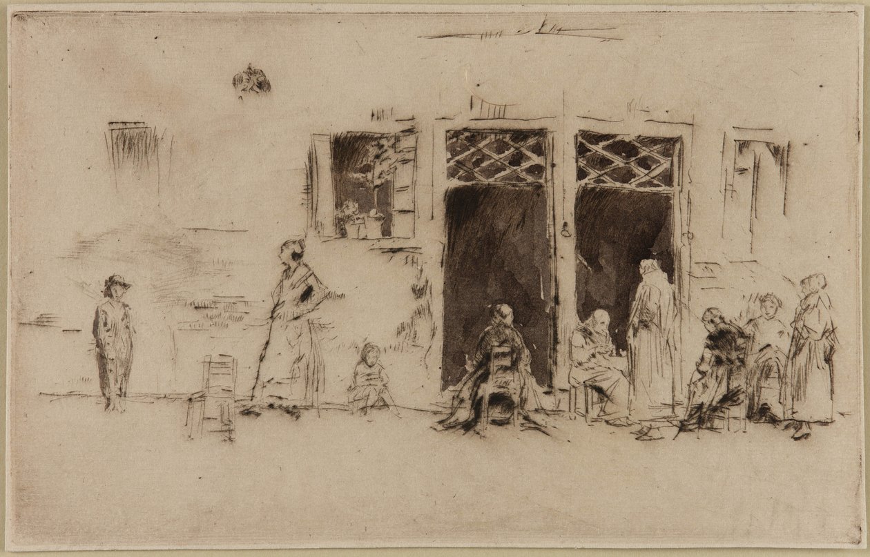 النساء المسنات ، 1879-1880. بواسطة جيمس أبوت ماكنيل ويسلر