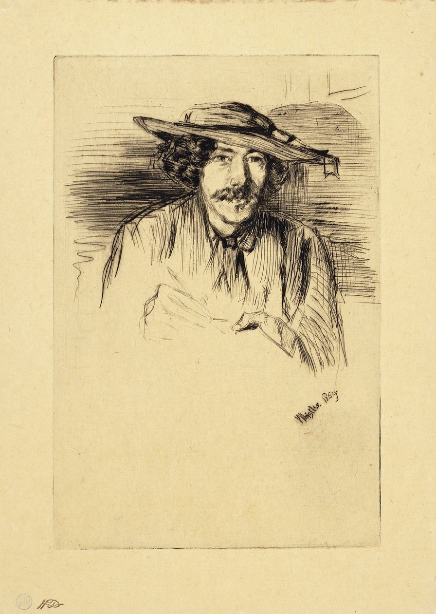 صورة ويسلر ، 1859 بواسطة جيمس أبوت ماكنيل ويسلر